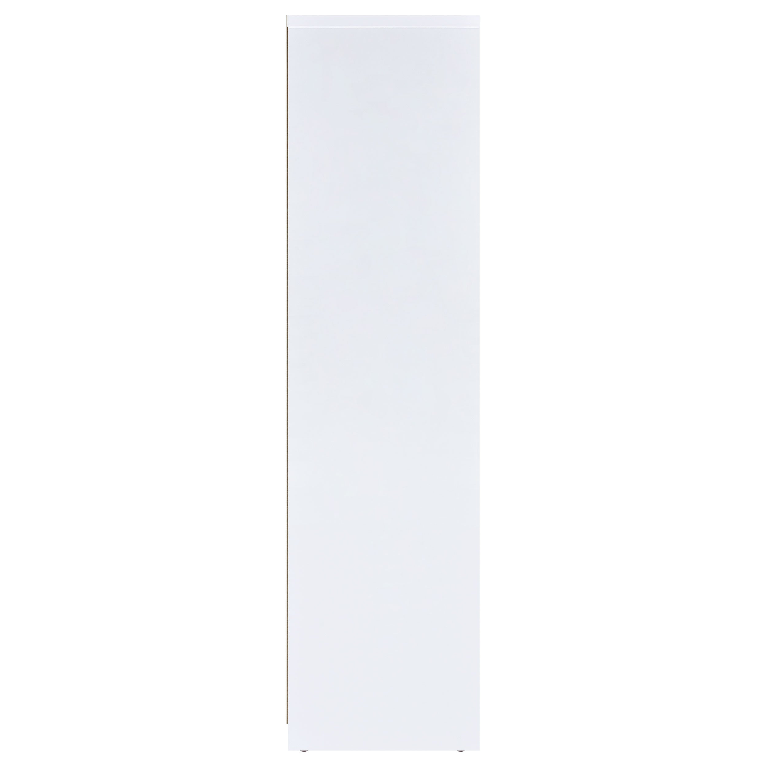 Spencer Bookcase with Cube Storage Compartments White