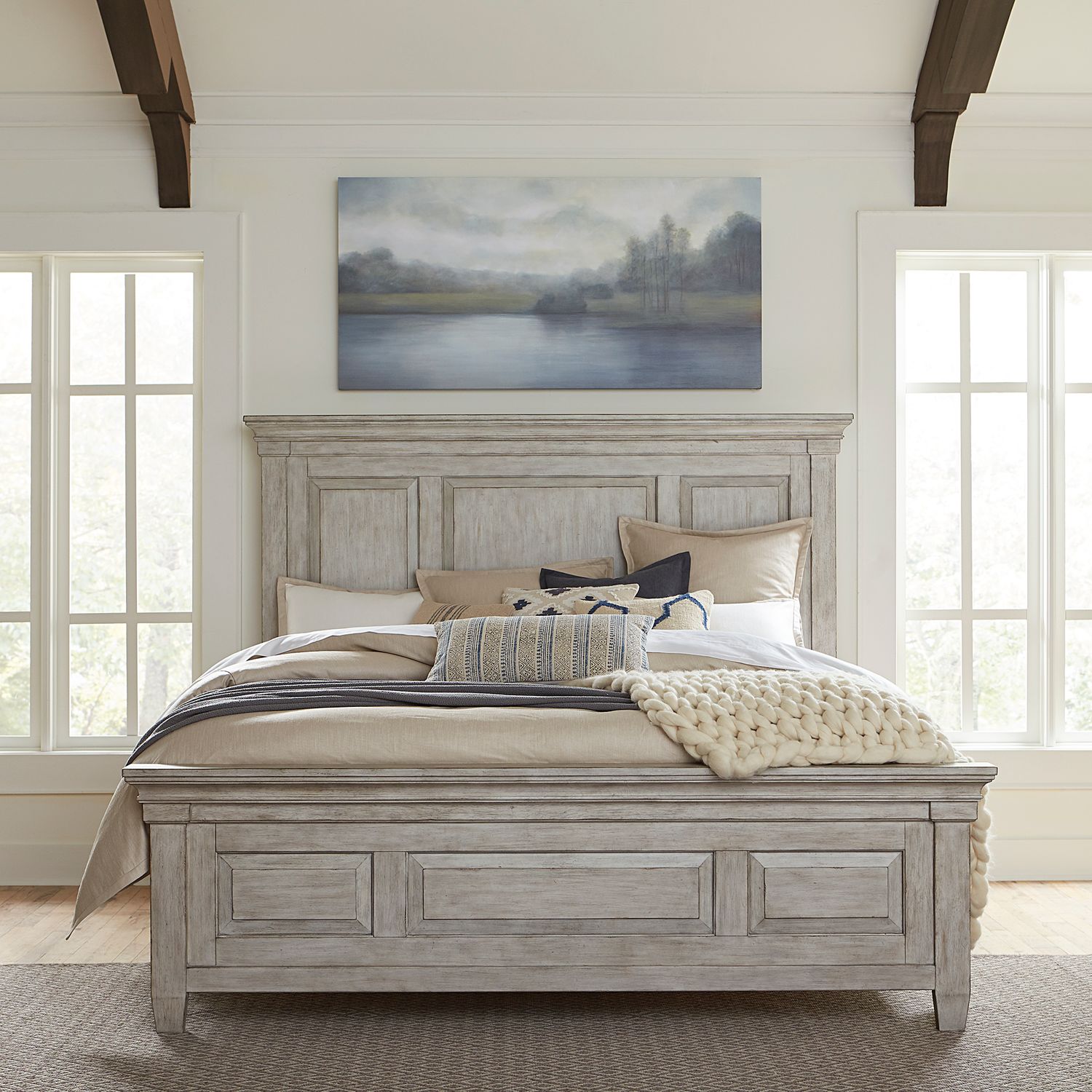 Meladee King California Panel Bed