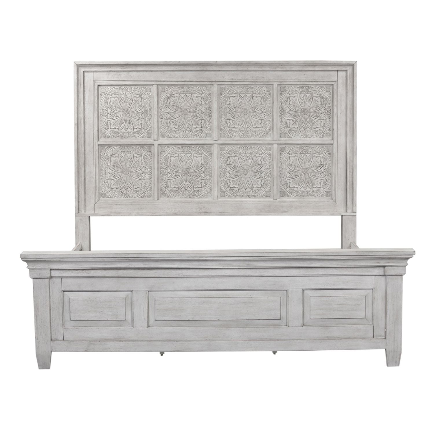 Alene Opt Queen Panel Bed, Dresser & Mirror