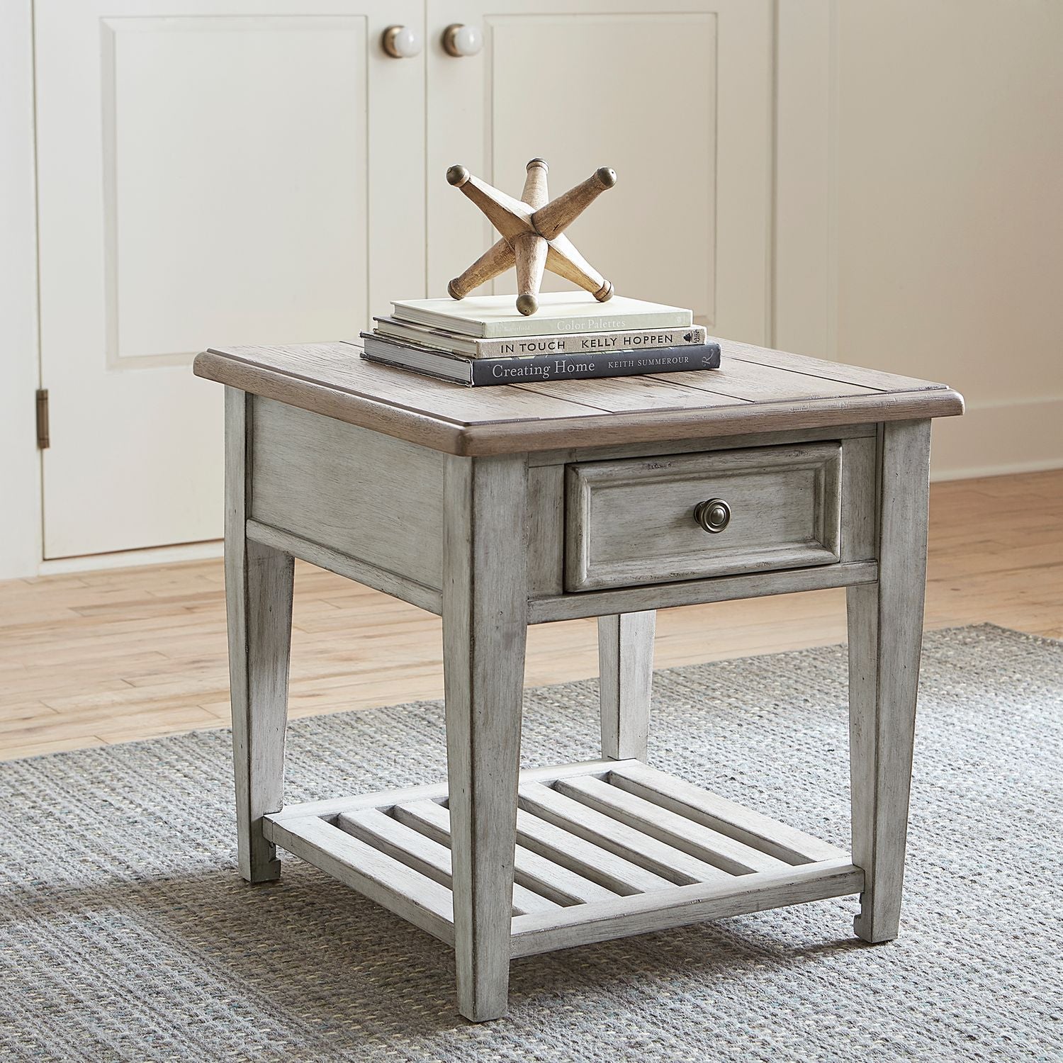 Ethelbaldo Drawer End Table