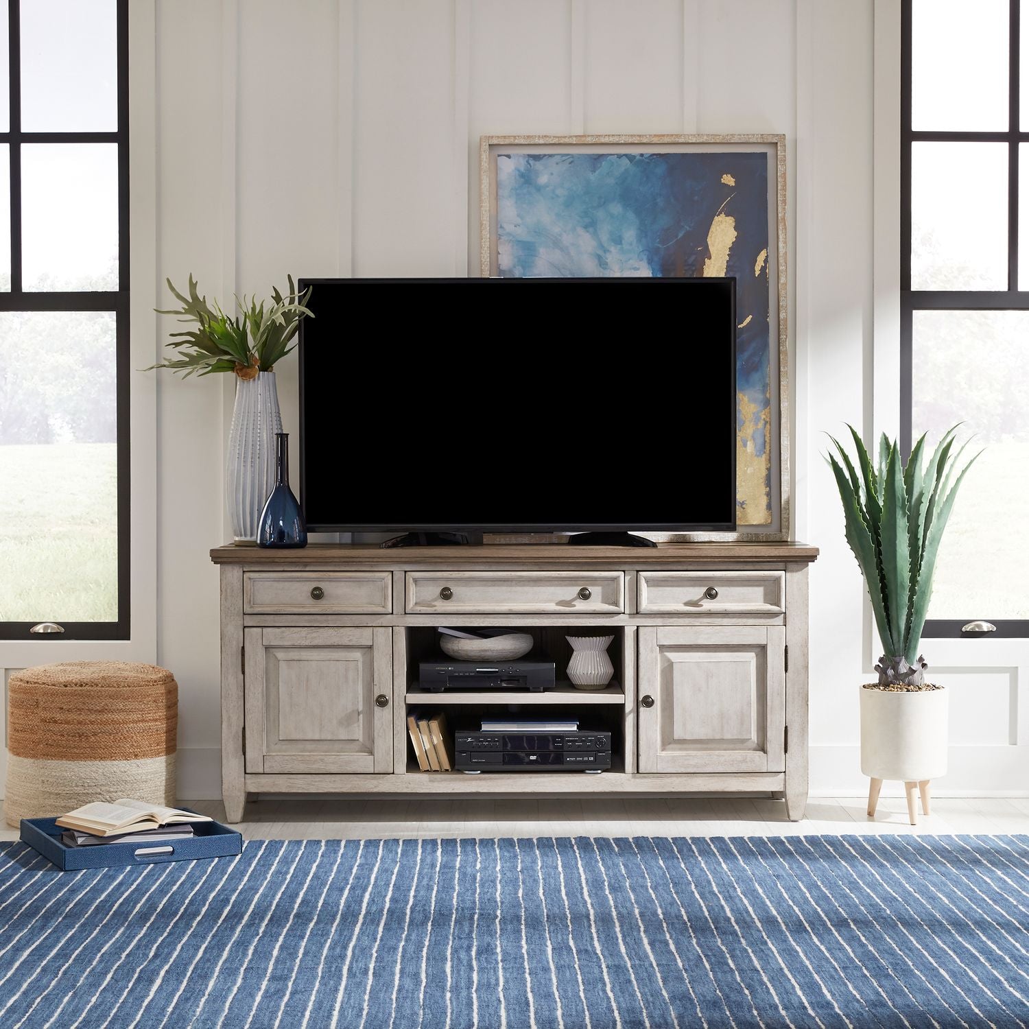 Bishesh 66 Inch Tile TV Stand