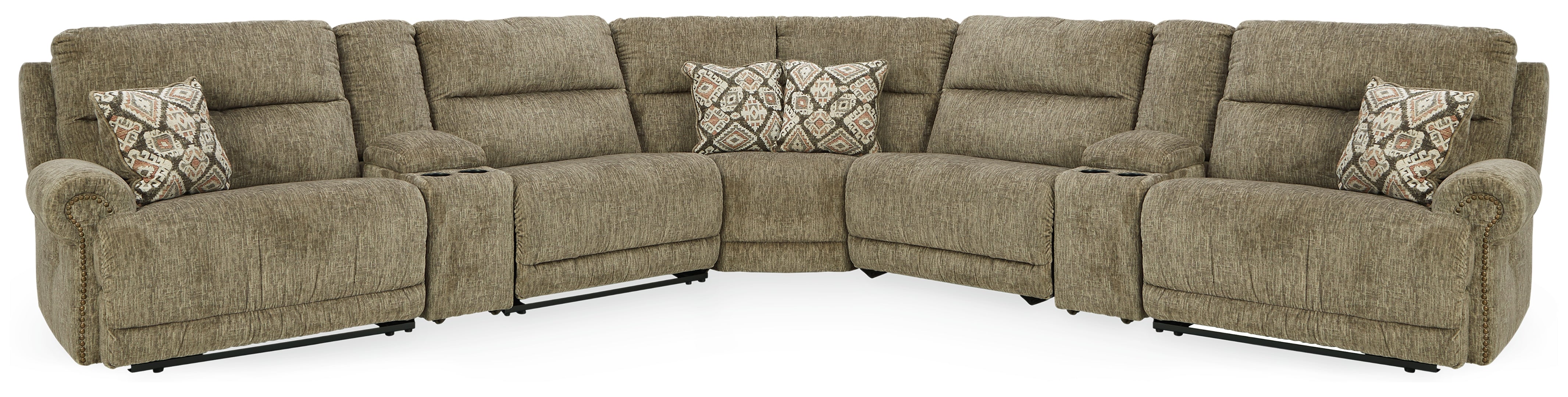 Lubec 7-Piece Power Reclining Sectional