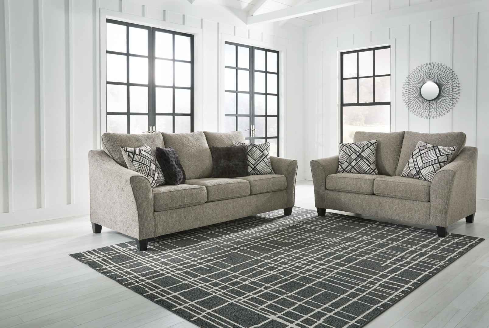 Barnesley Sofa and Loveseat