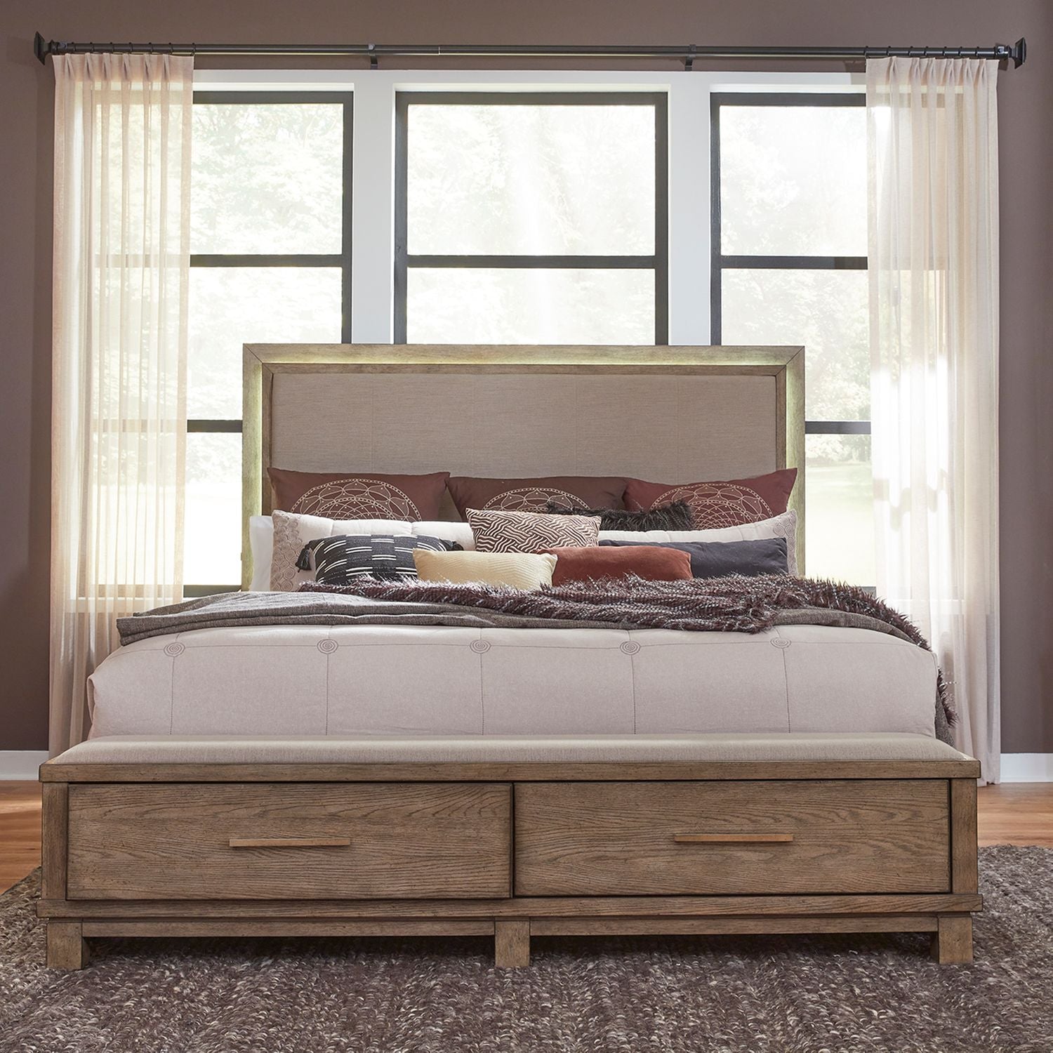 Adarrius King Storage Bed