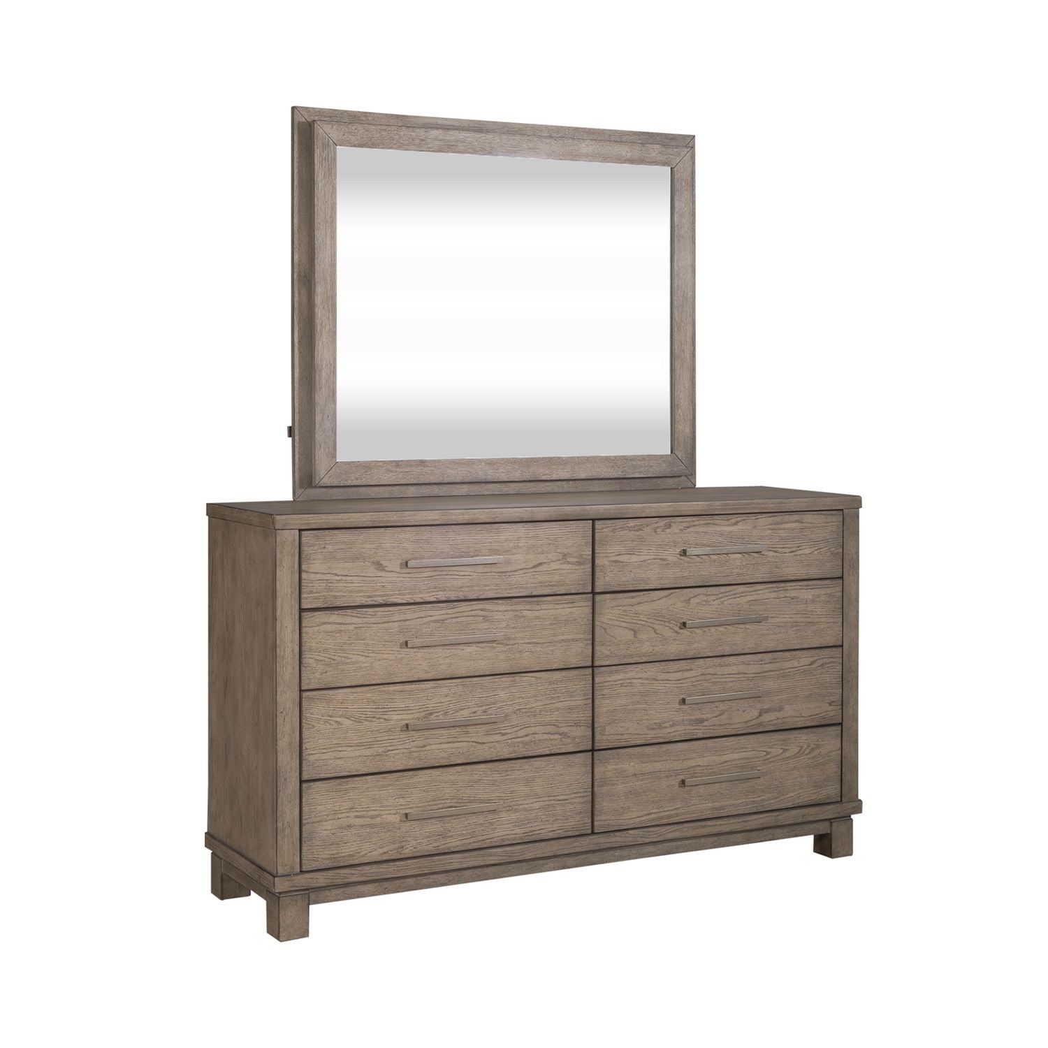 Bilyou King Storage Bed, Dresser & Mirror