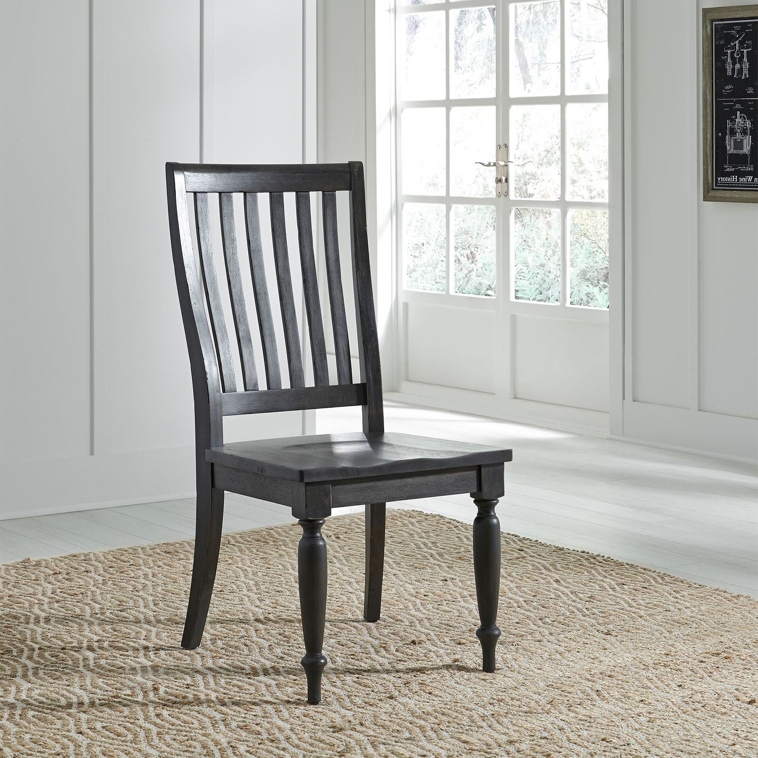 Ezaria Slat Back Side Chair