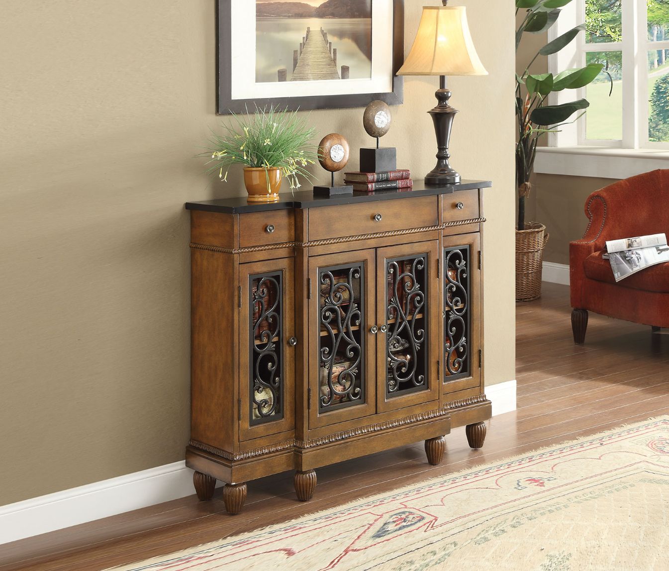 Aness Console Cabinet