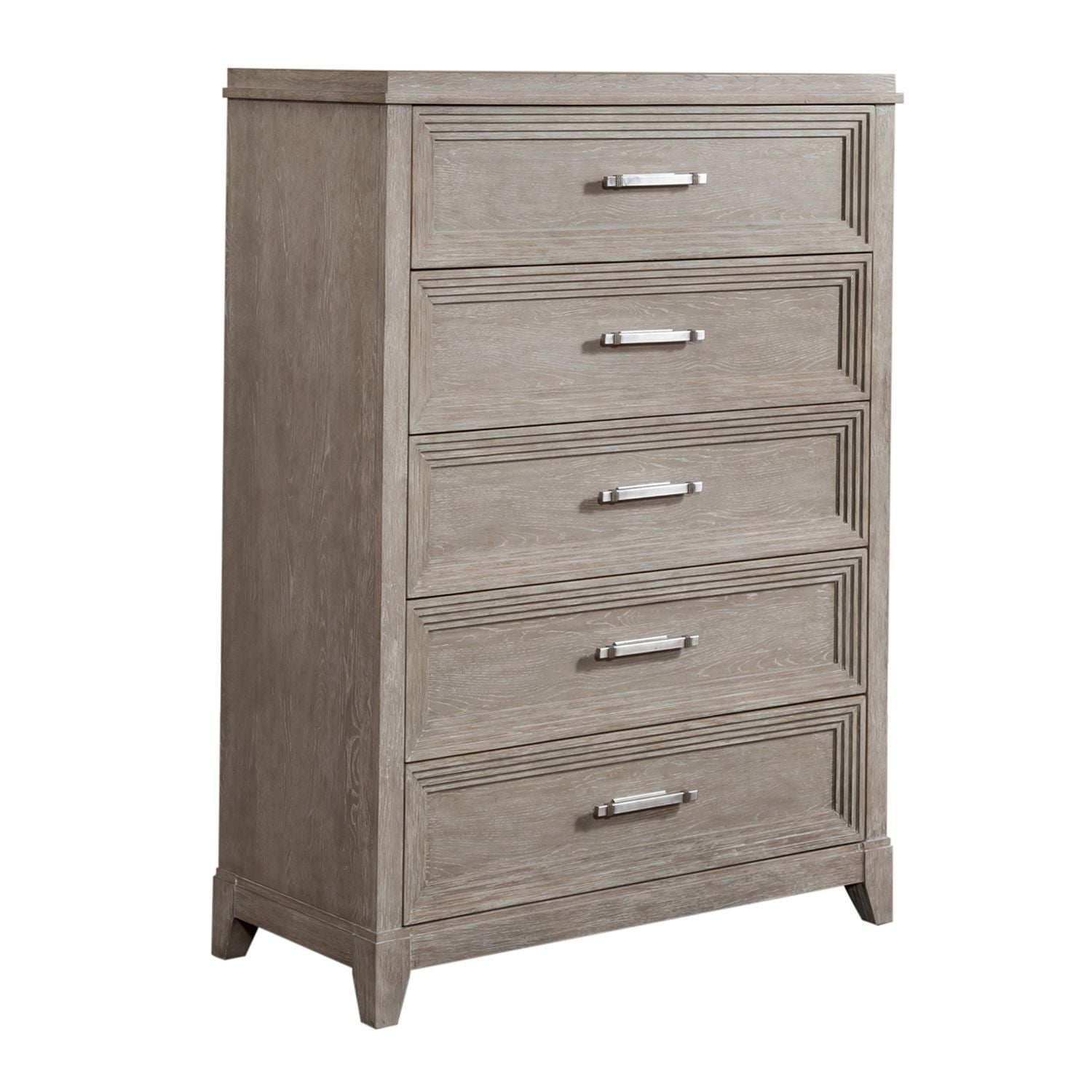 Aliante King California Panel Bed, Dresser & Mirror, Chest