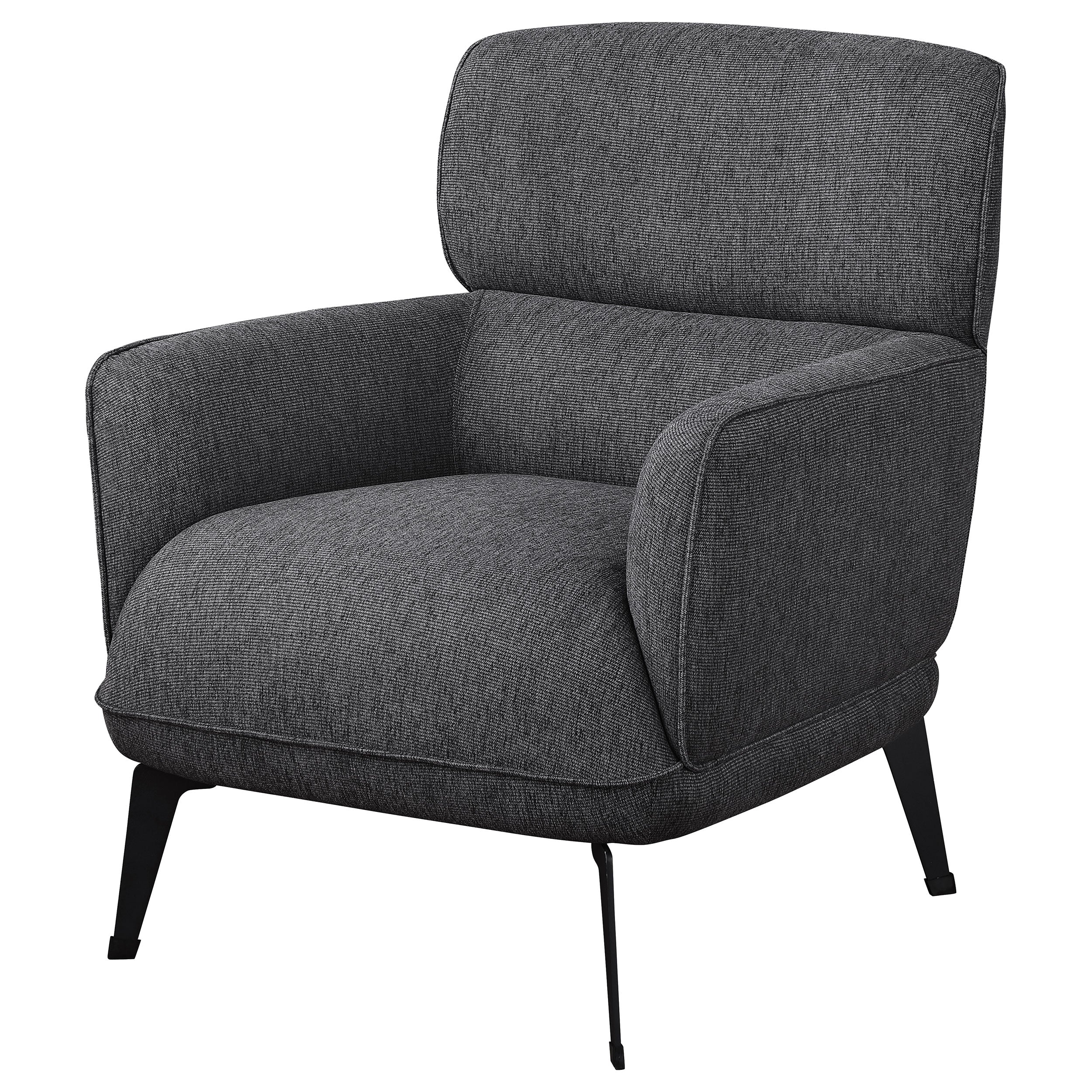 Andrea Heavy Duty High Back Accent Chair Grey