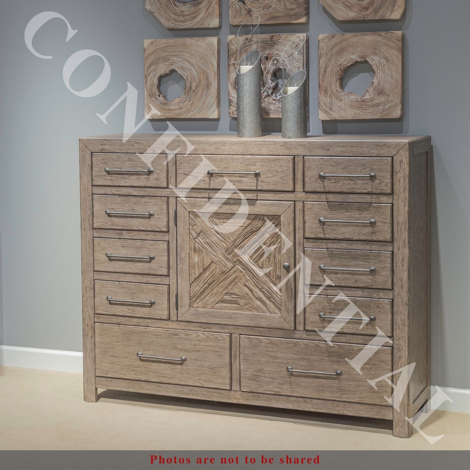 Aruj 11 Drawer 1 Door Chest