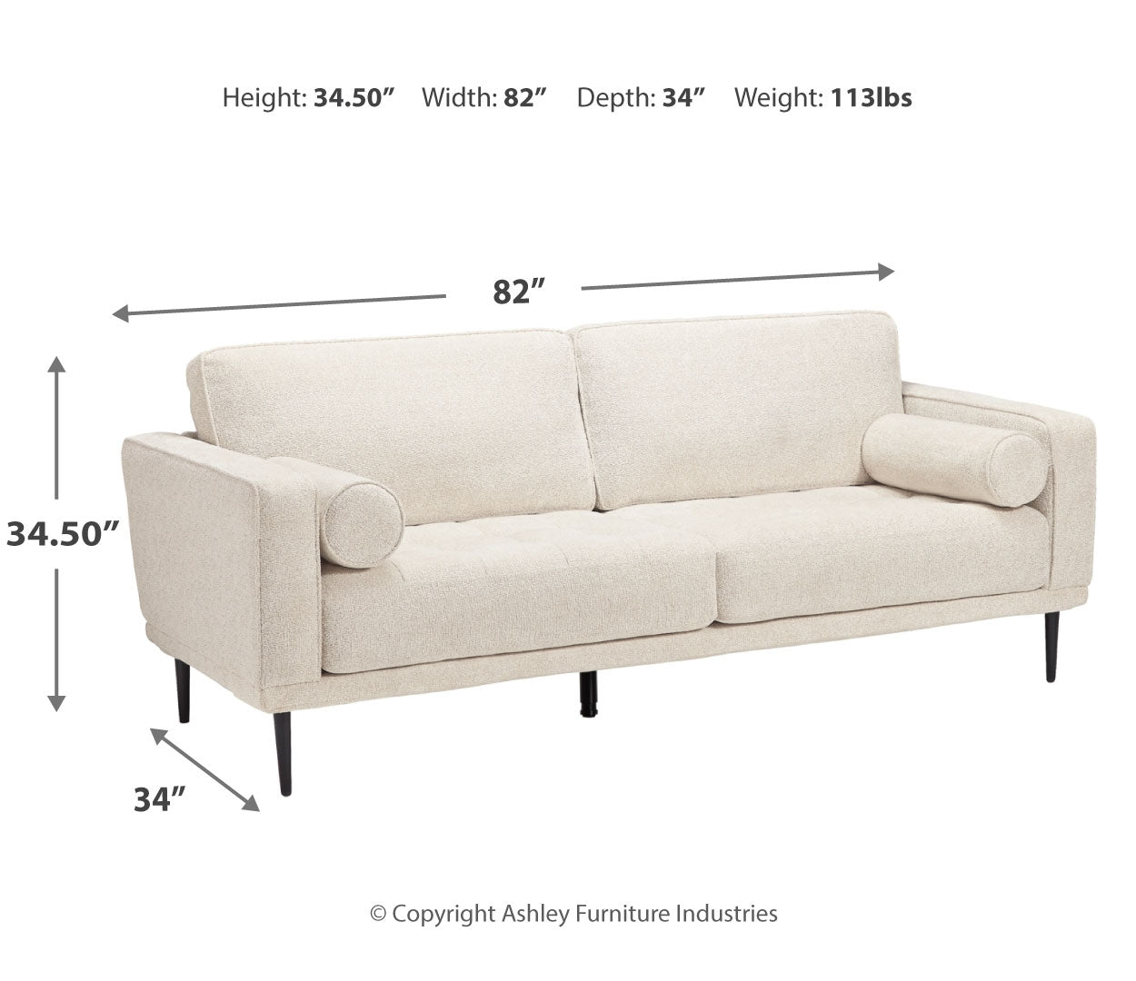 Caladeron Sofa and Loveseat