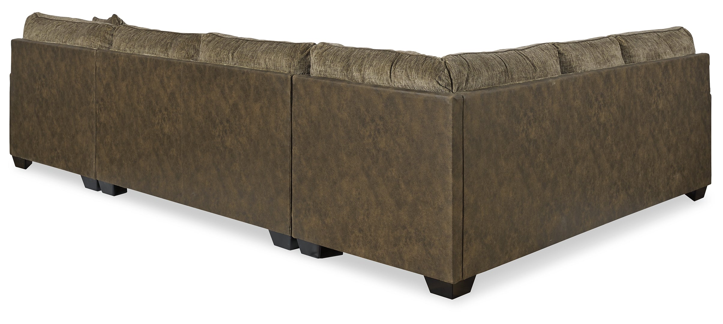 Abalone 3-Piece Sectional with Ottoman