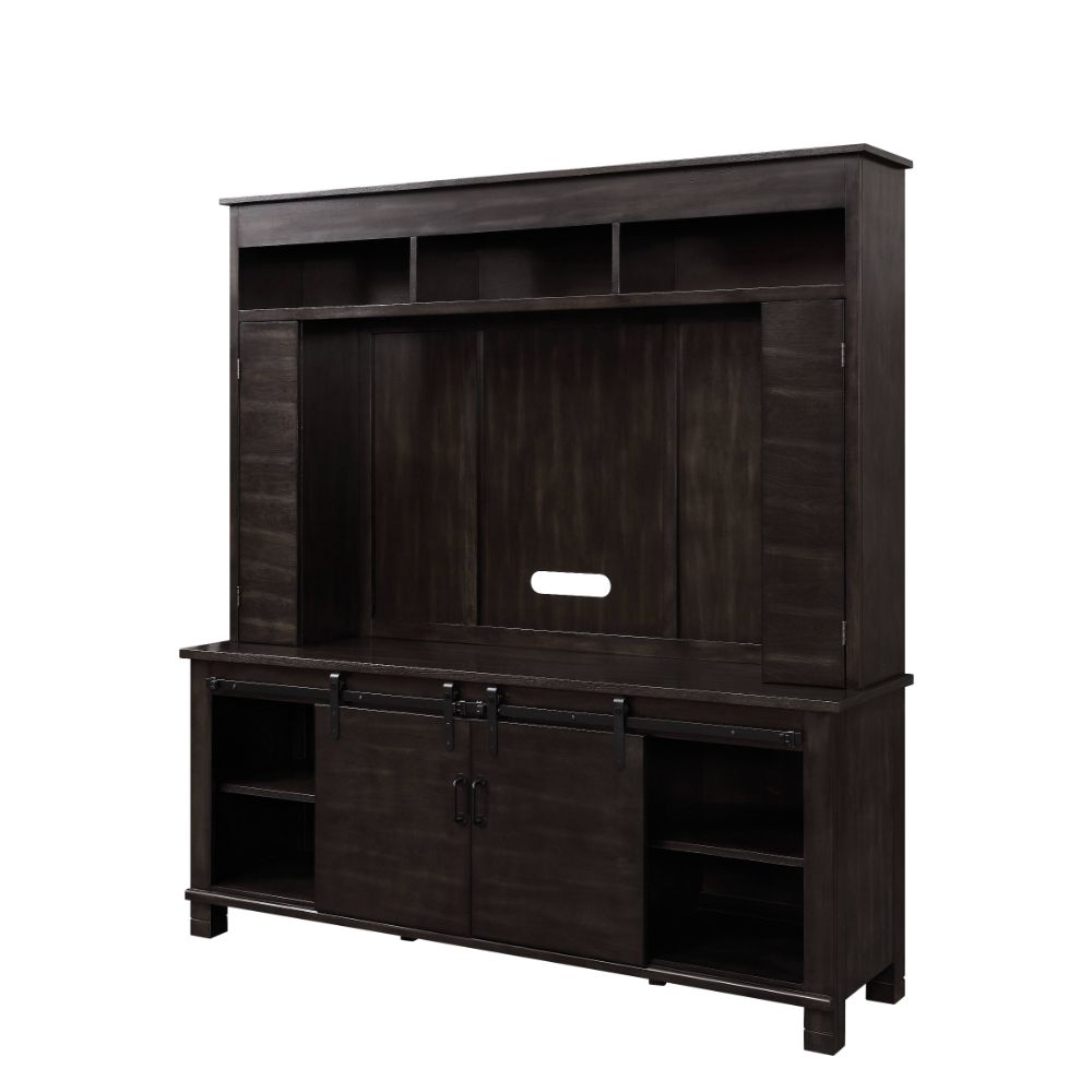 Davilmar Entertainment Center TV Stand Include Fire Place