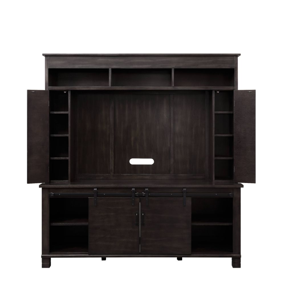 Davilmar Entertainment Center TV Stand Include Fire Place