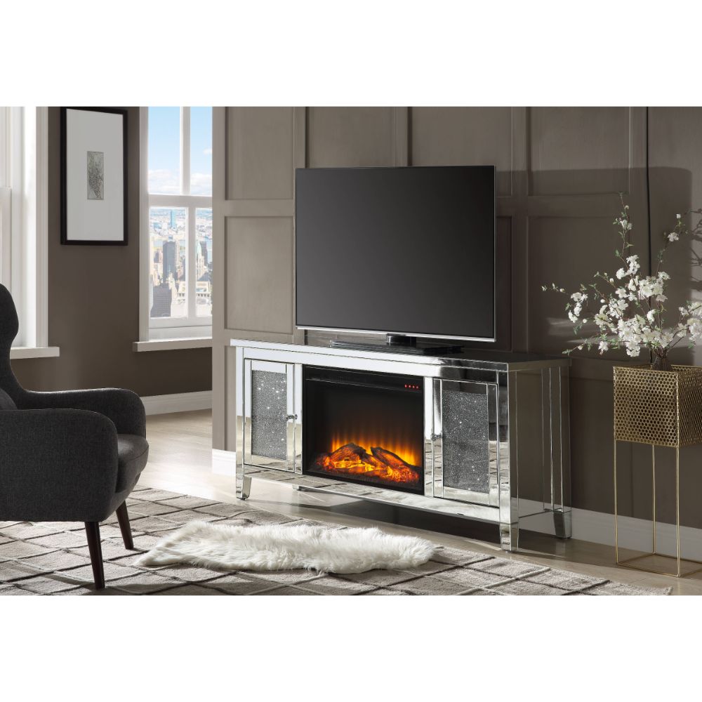 Castelvecchio Tv Stand W/Fireplace