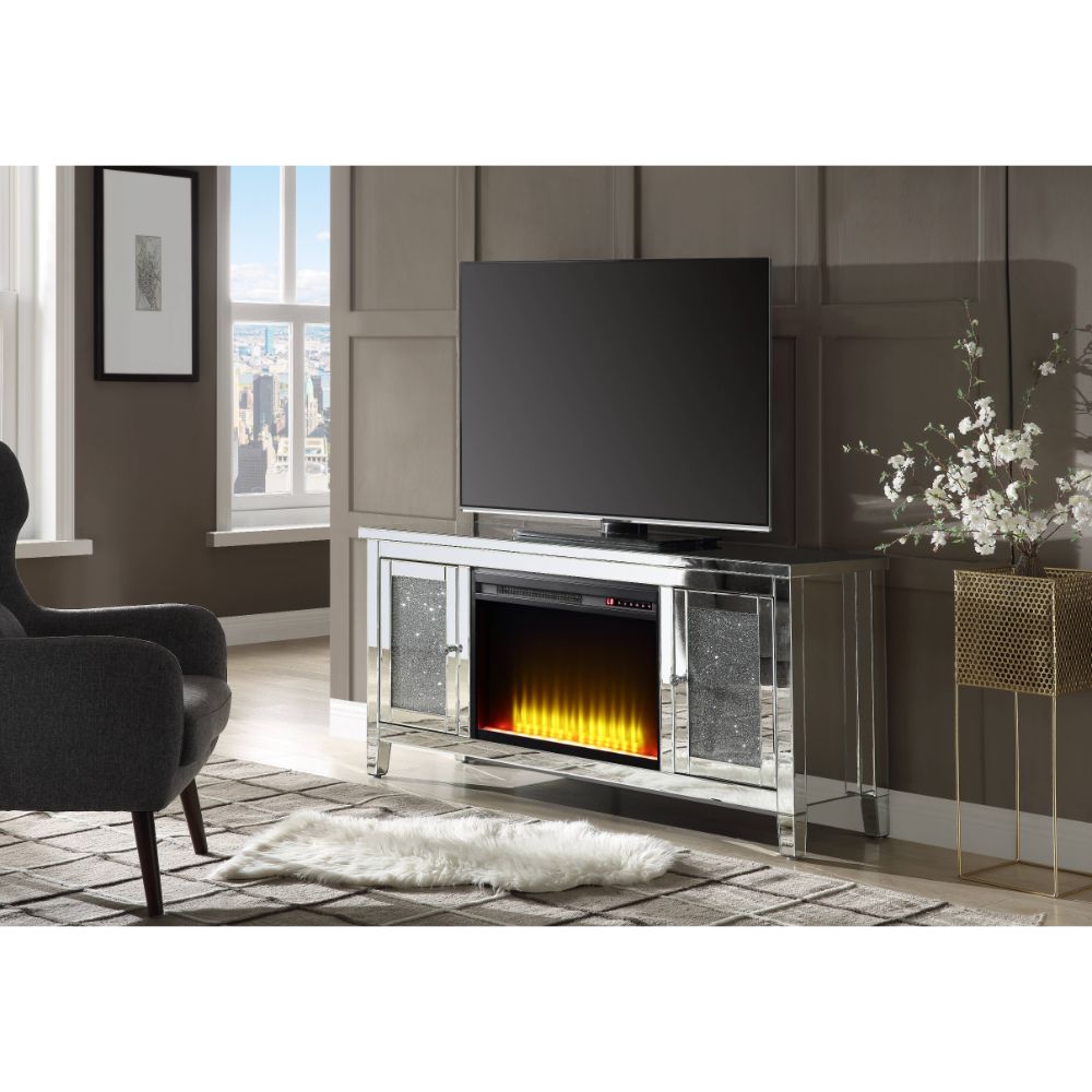 Castelvecchio Tv Stand W/Fireplace