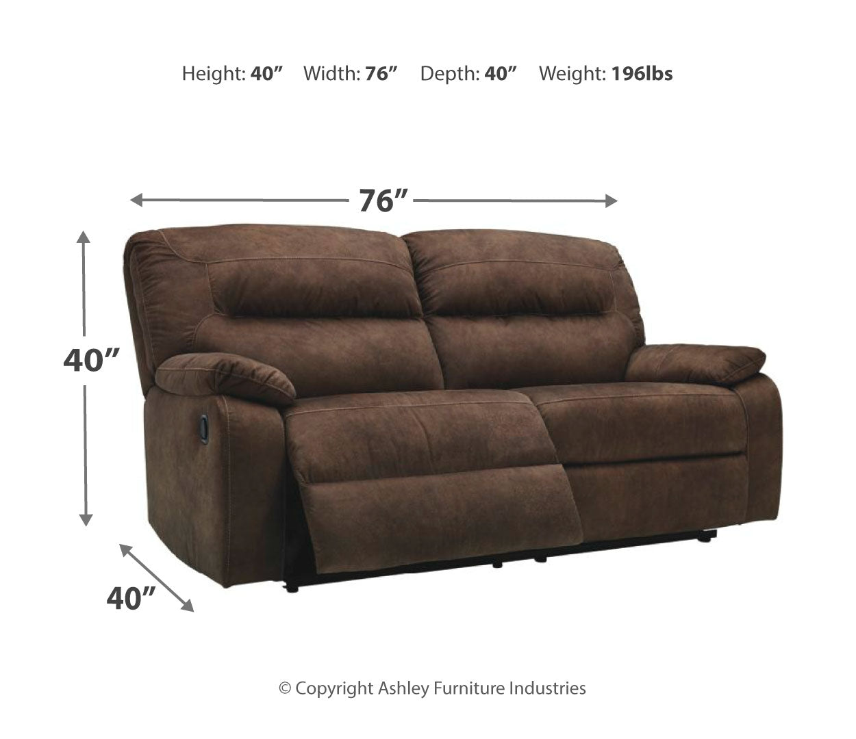 Bolzano Reclining Sofa