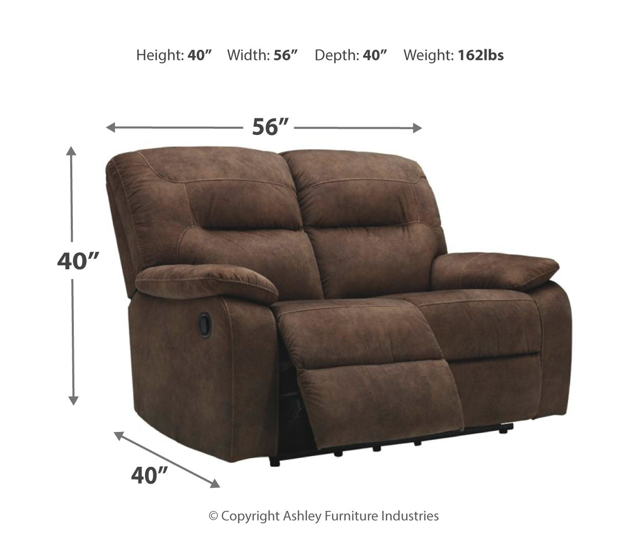 Bolzano Reclining Loveseat