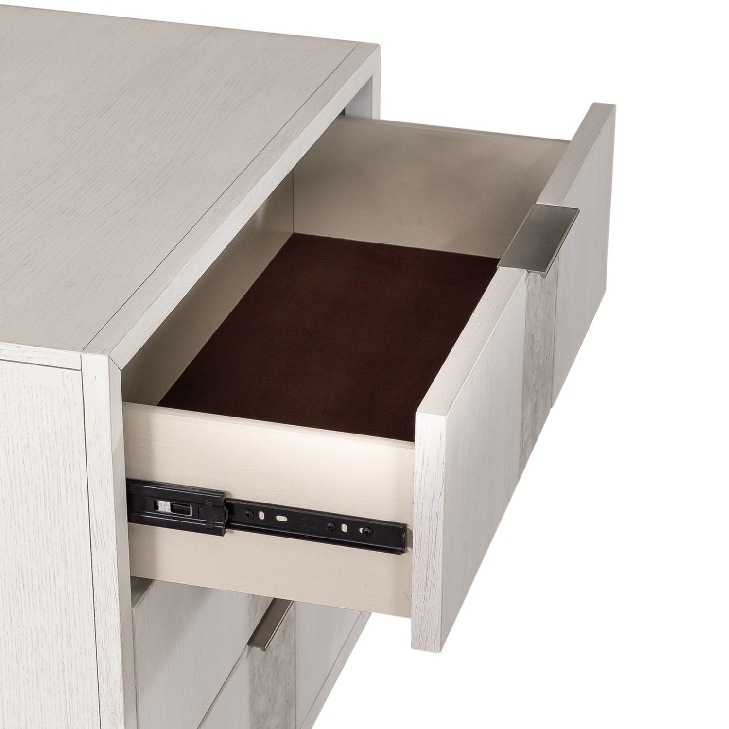 Diamantis 3 Drawer Night Stand with Charging Station