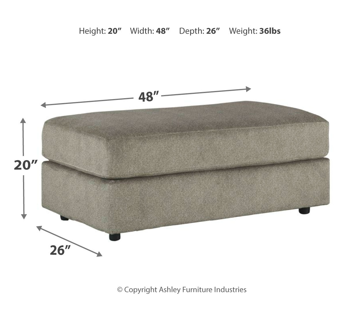 Soletren Oversized Ottoman