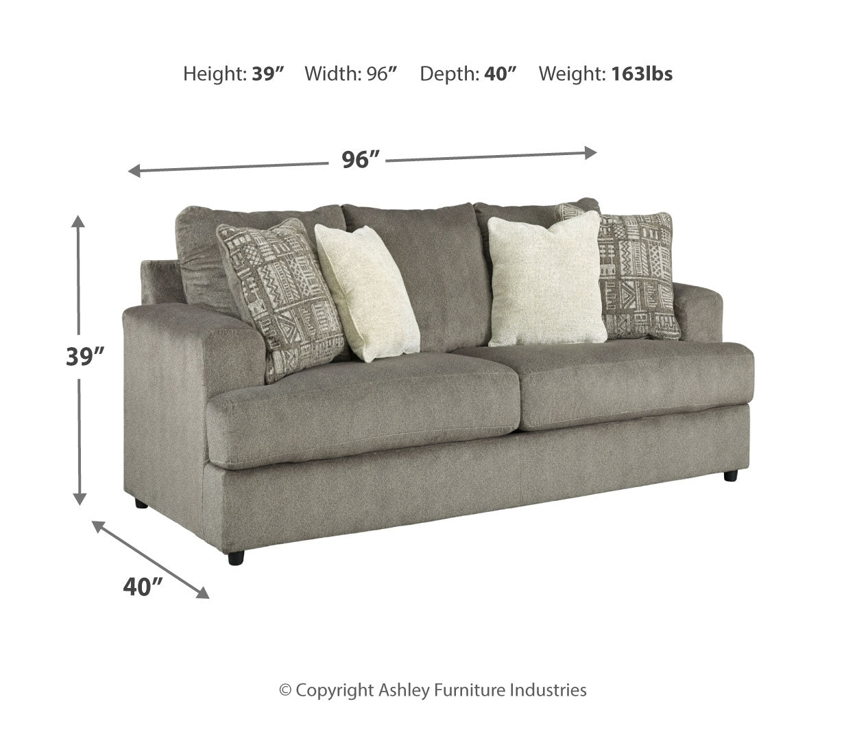 Soletren Sofa, Loveseat and Chair