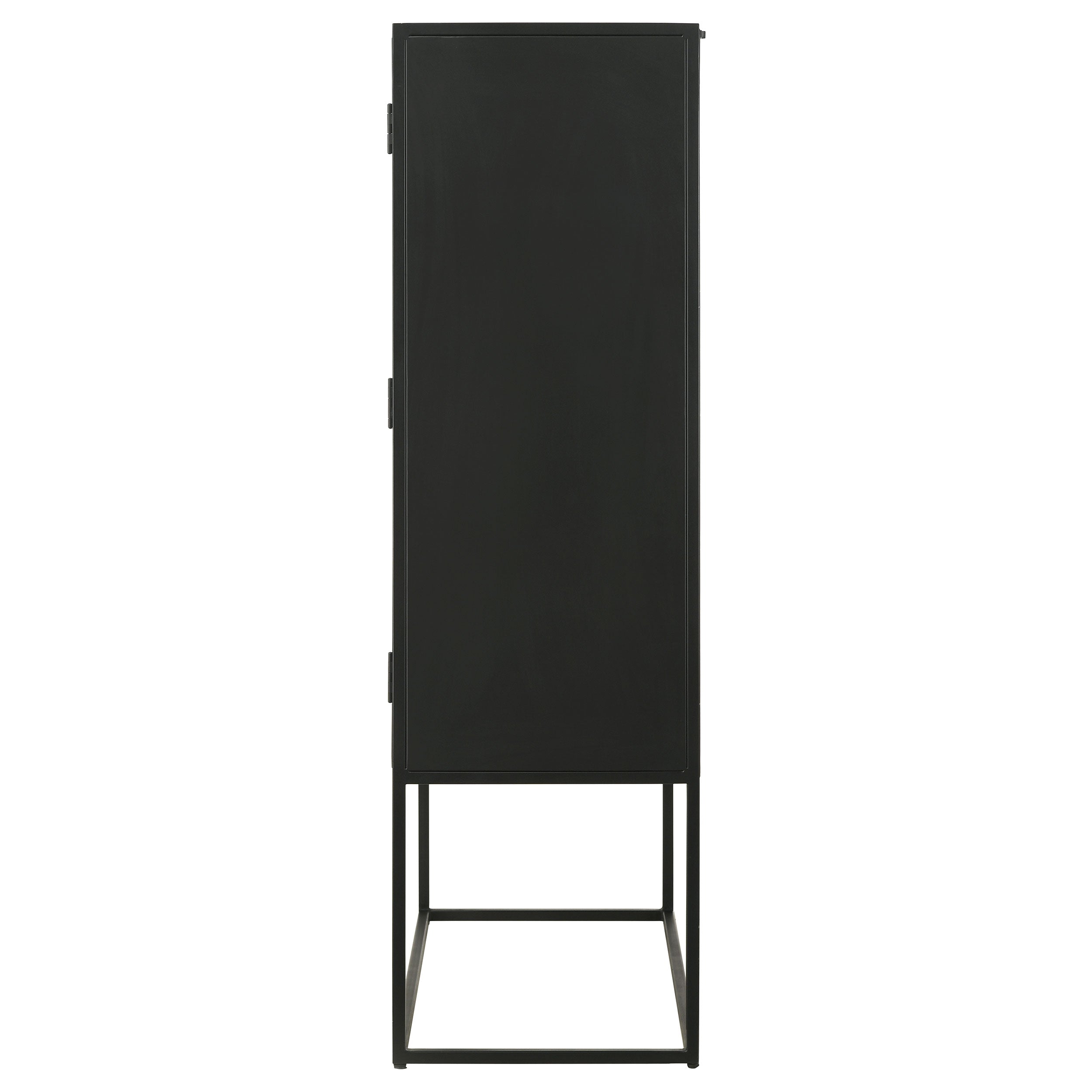 Jenna 2-door Bar Cabinet Black