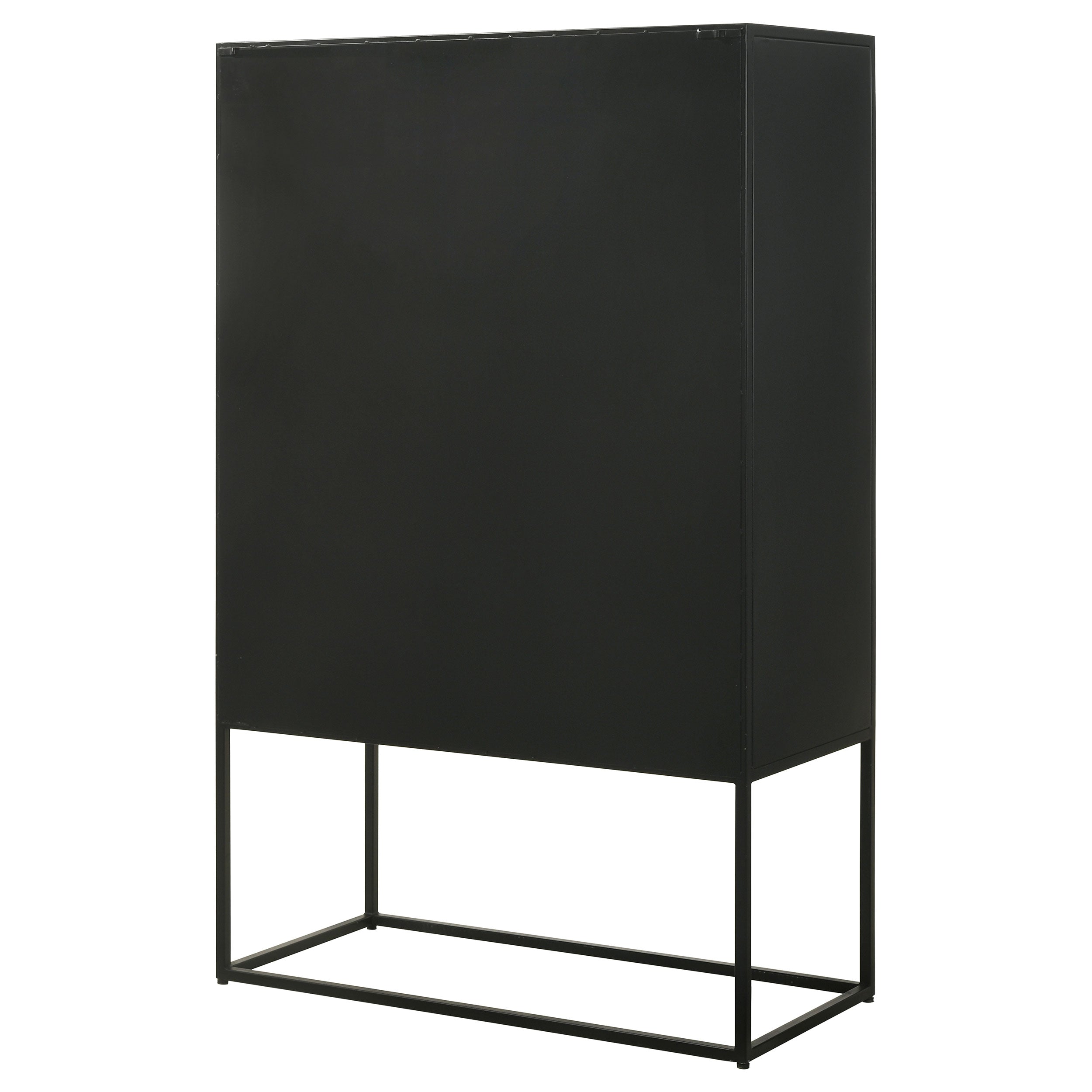 Jenna 2-door Bar Cabinet Black