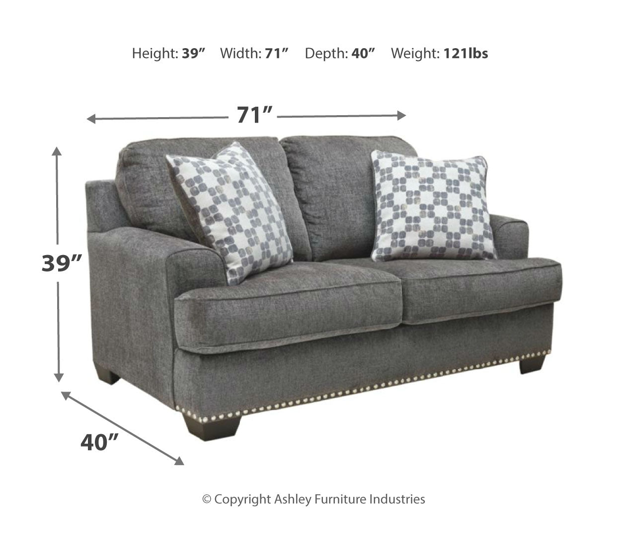 Locklin Sofa and Loveseat