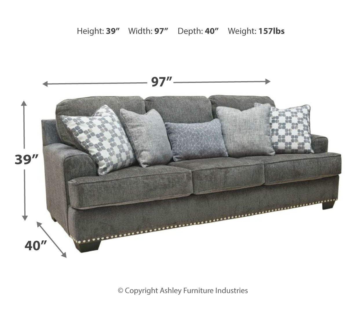 Locklin Sofa and Loveseat