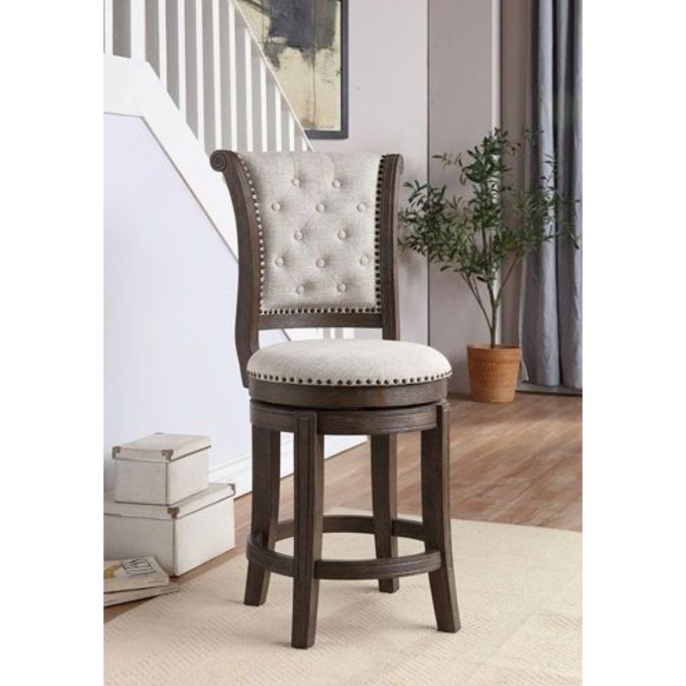 Basilic Counter Height Chair (Set-2)