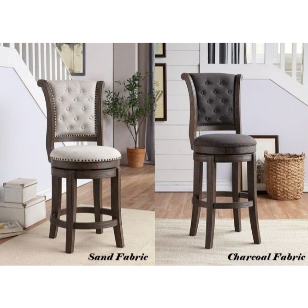 Basilic Counter Height Chair (Set-2)