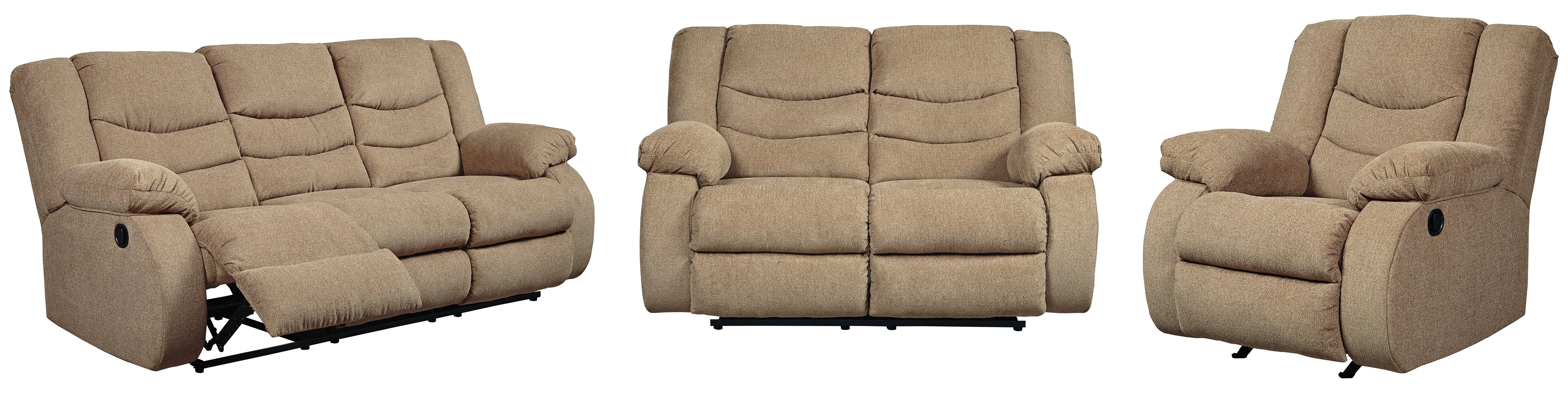 Tulen Sofa, Loveseat and Recliner