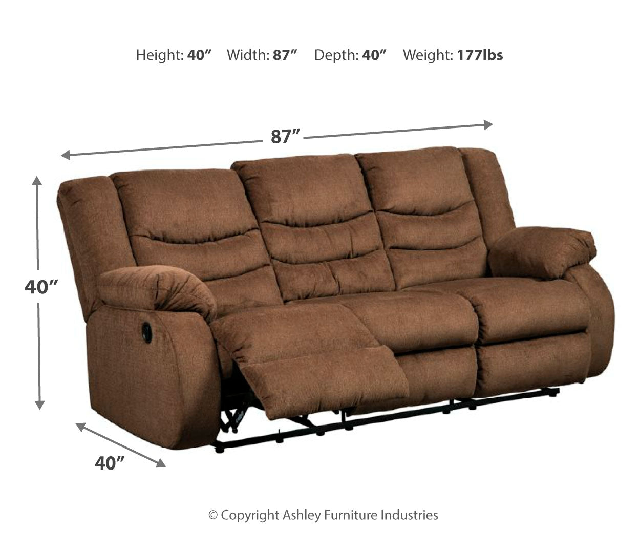 Tulen Reclining Sofa