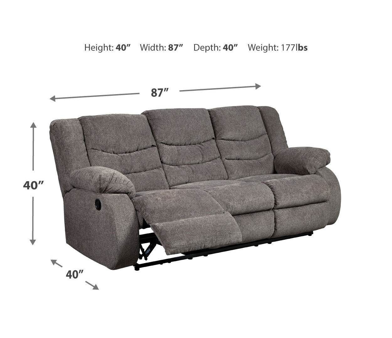 Tulen Sofa and Loveseat