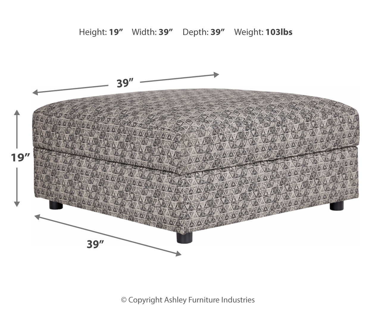 Kellway Ottoman With Storage