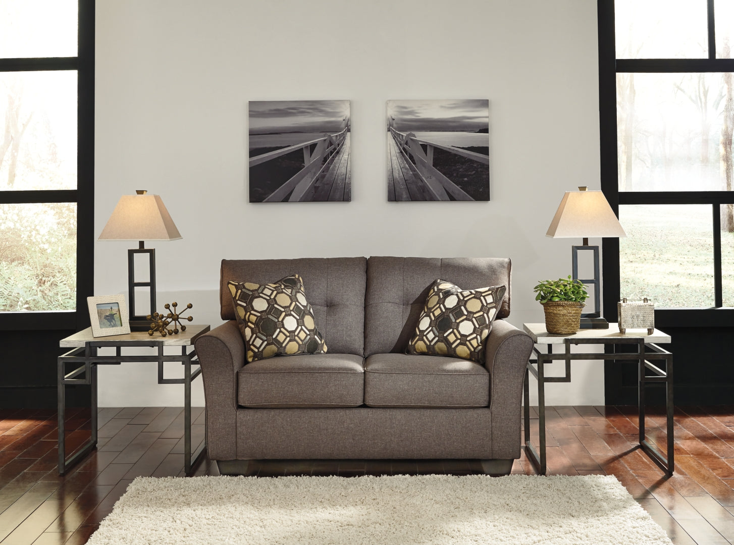 Tibbee Sofa and Loveseat