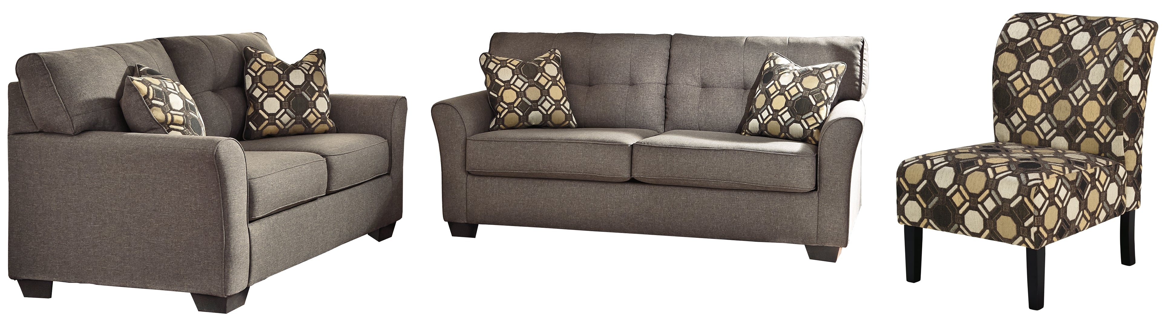 Tibbee Sofa, Loveseat and Chair