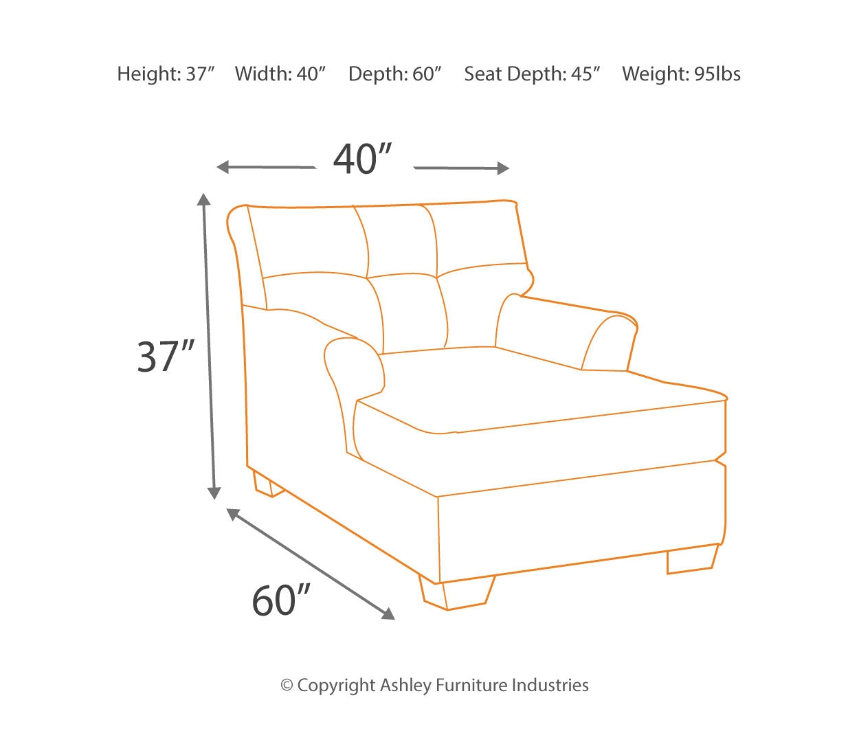 Tibbee Chaise