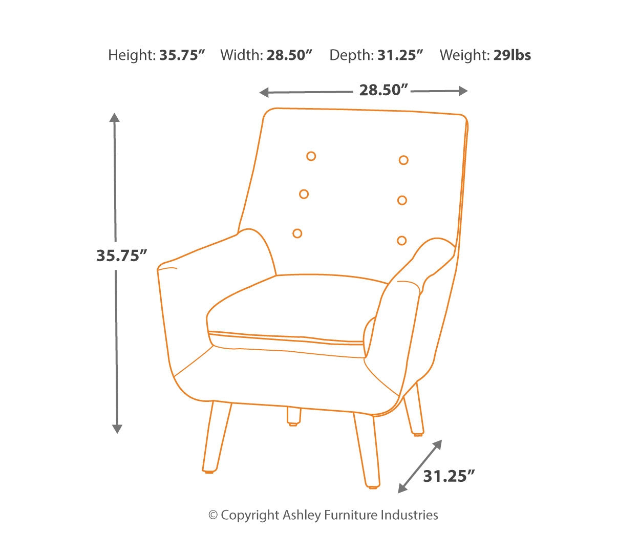 Zossen Accent Chair