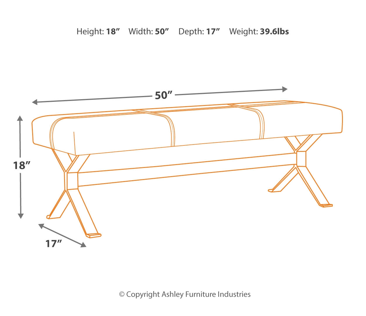 Lariland Accent Bench