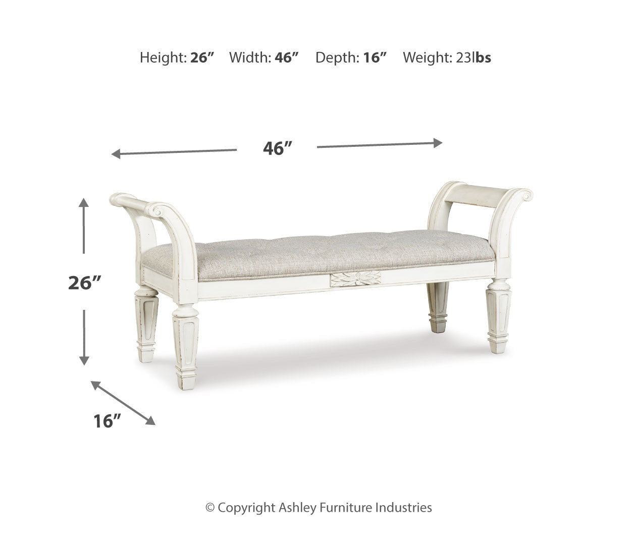 Realyn Accent Bench