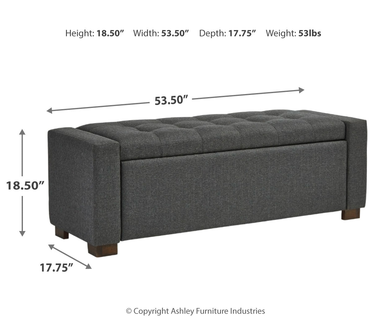 Cortwell Storage Bench