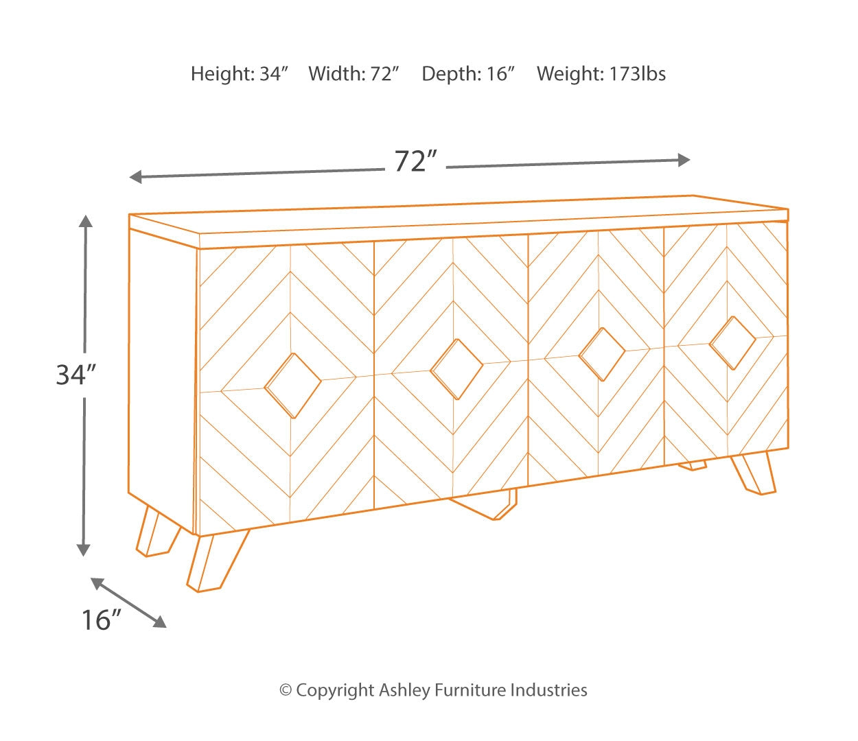 Robin Ridge Accent Cabinet