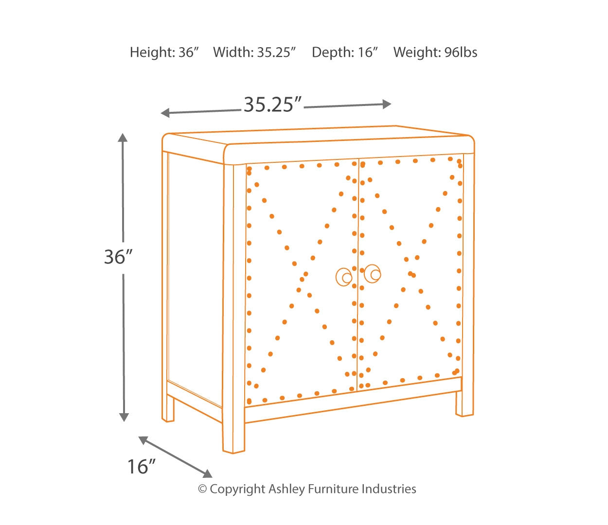 Rock Ridge Accent Cabinet