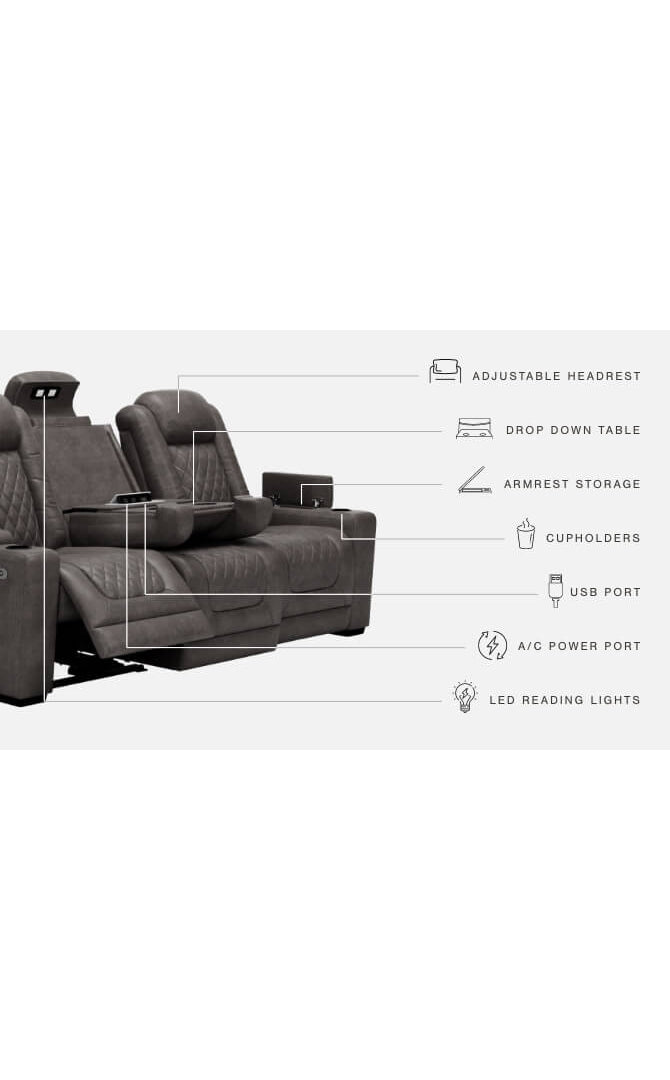 HyllMont Power Reclining Sofa