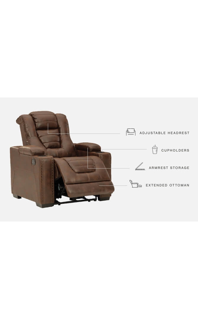 Owner's Box Power Recliner