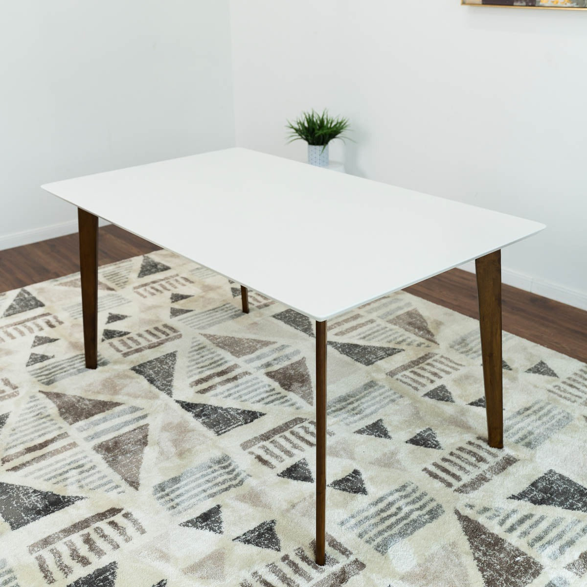 Abbott White Large Dining Table