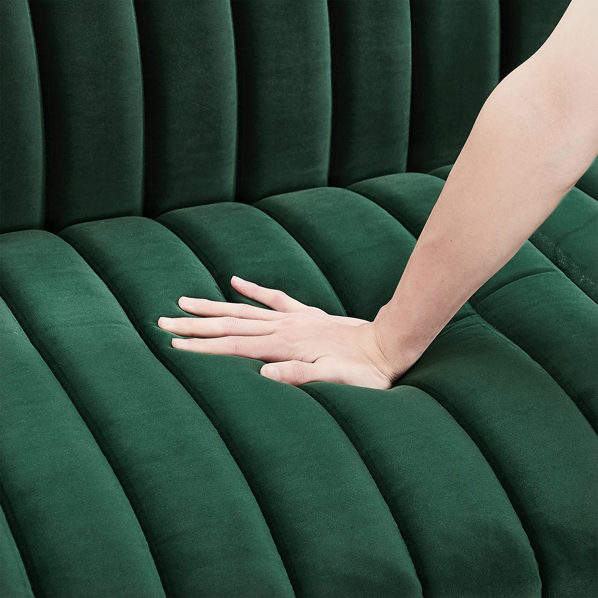 Atlanta Sofa Dark Green Velvet