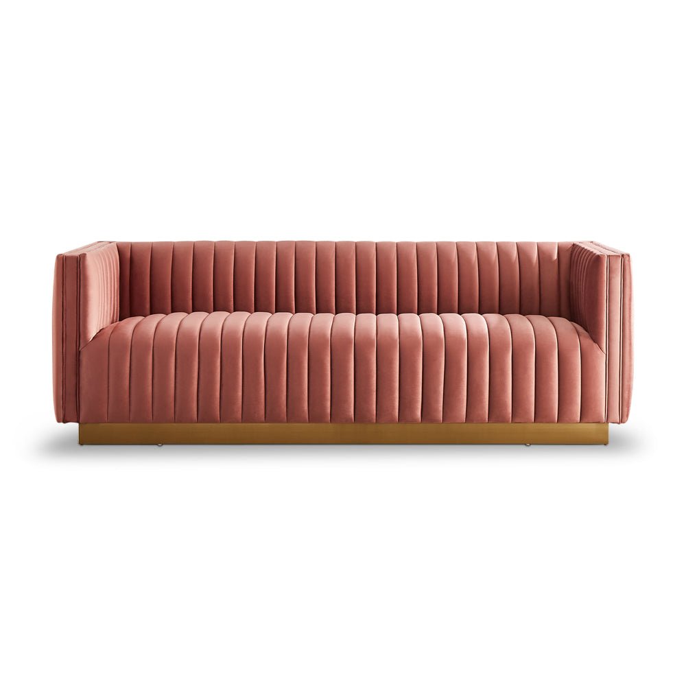 Atlanta Sofa Coral Velvet