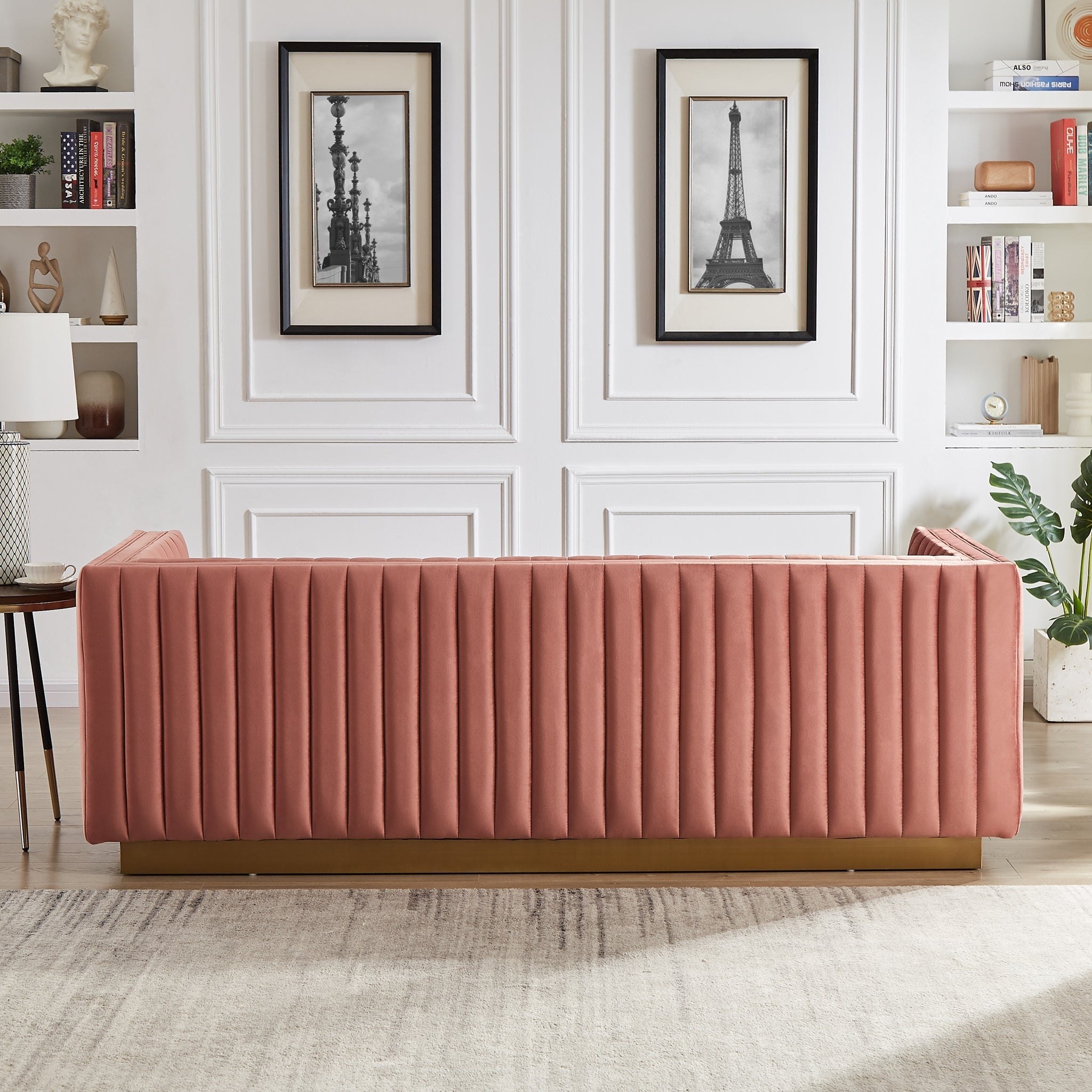 Atlanta Sofa Coral Velvet